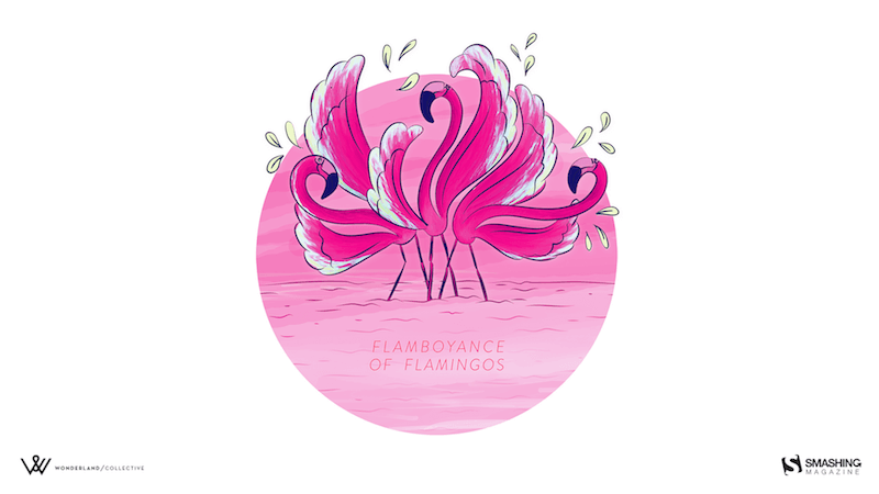 A Flamboyance Of Flamingos