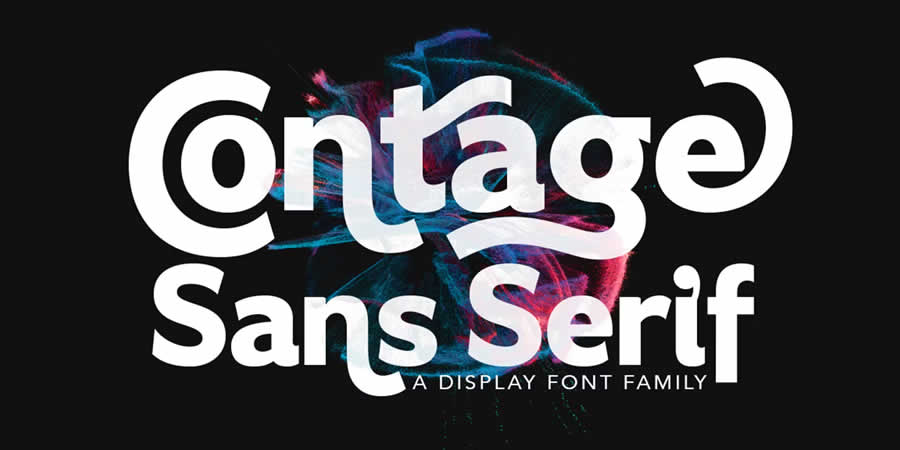 Contage Sans-Serif Display Gaming Font Video Games