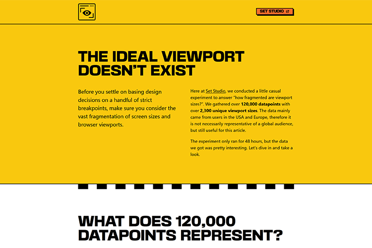 The ideal viewport doesn't exist