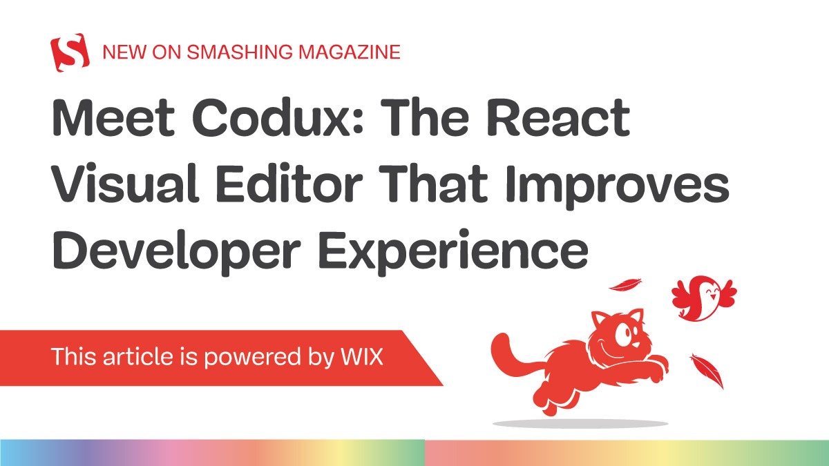 Meet Codux: The React Visual Editor That Improves Developer Experience — Smashing Magazine