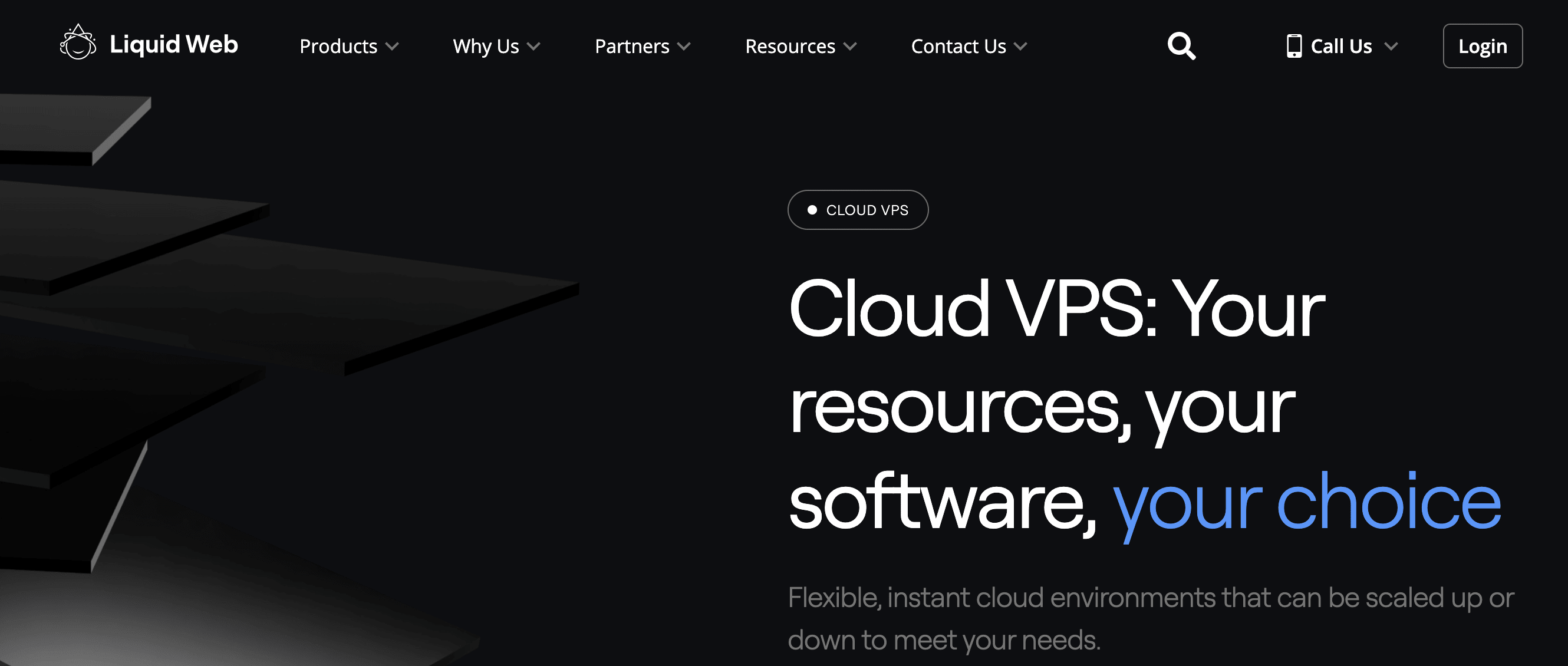 screenshot of Cloud VPS by Liquid Web