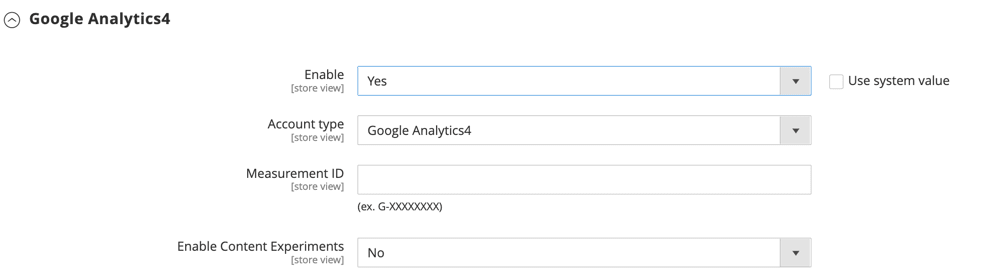 This is how to set up Google Analytics 4 (GA4) in Magento.