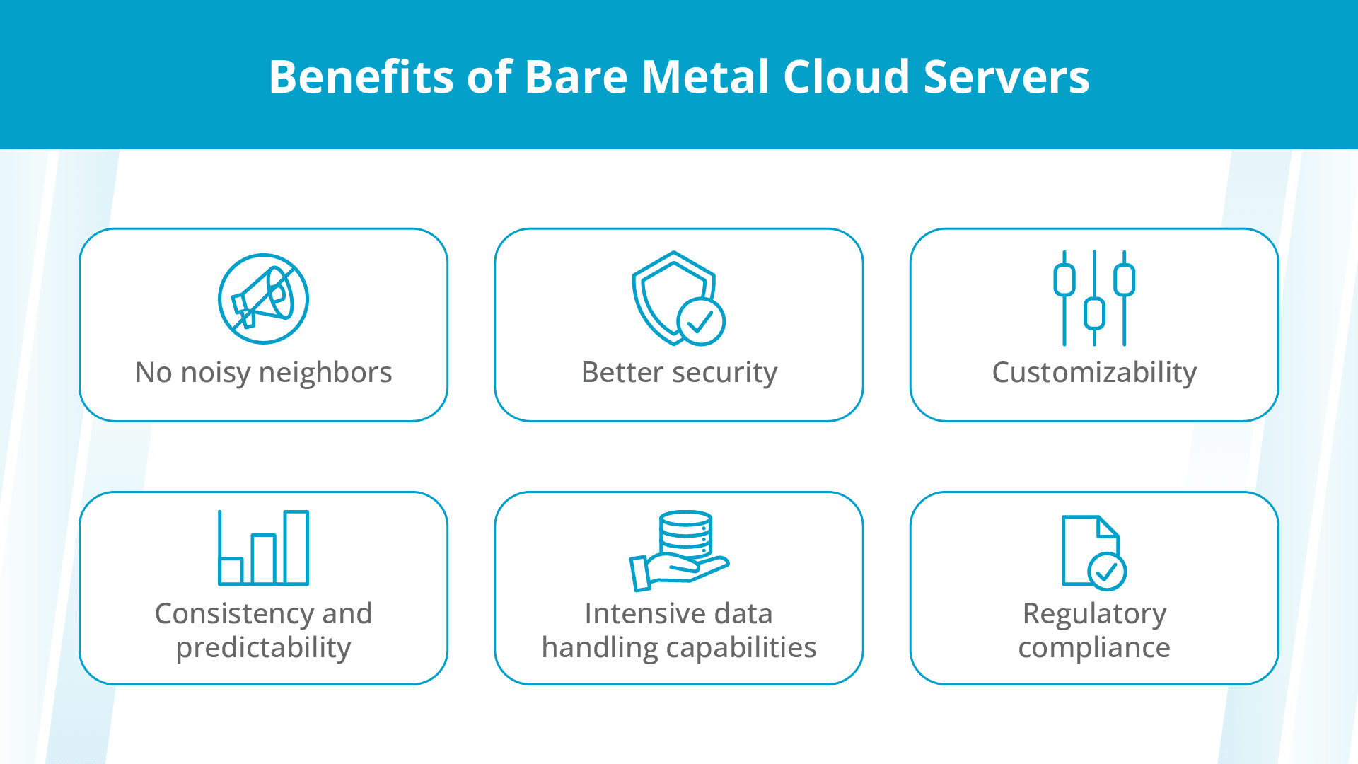 The benefits of using bare metal cloud servers.