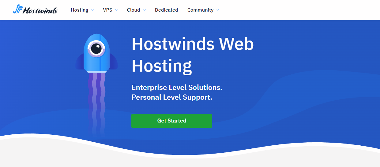 Enterprise-level solutions from Hostwinds.