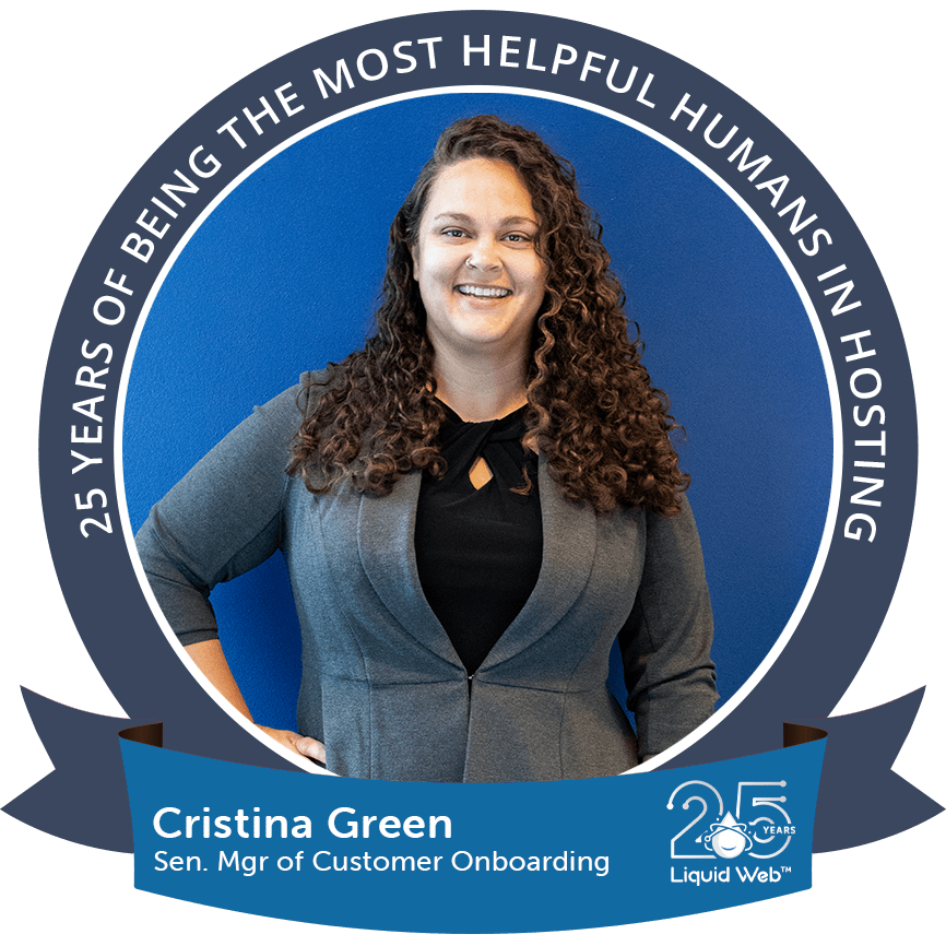 Meet a Helpful Human - Cristina Green