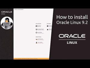 How to install Oracle Linux 9.2.