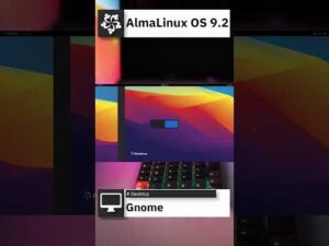 AlmaLinux OS 9.2 Quick Overview #shorts