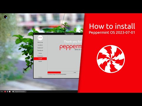 How to install Peppermint OS 2023-07-01
