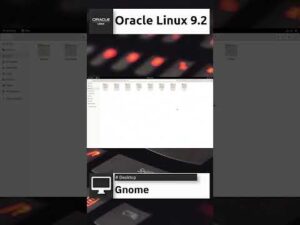 Oracle Linux 9.2 Quick Overview #shorts