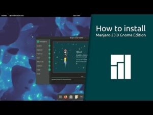 How to install Manjaro 23.0 Gnome Edition