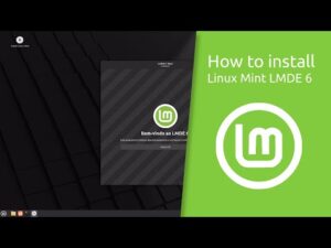 How to install Linux Mint LMDE 6 "Faye".