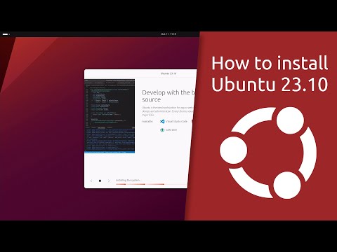 How to install Ubuntu 23.10