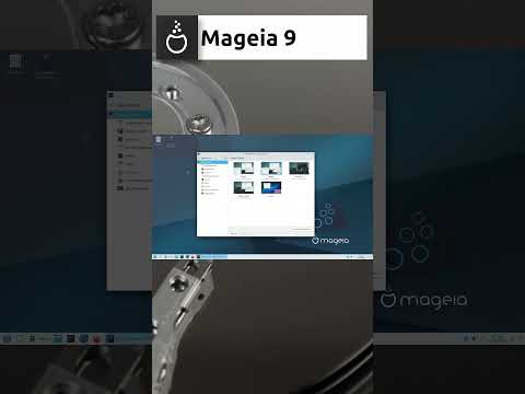 Mageia 9 Quick Overview #shorts