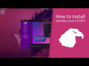 How to install Garuda Linux 231029