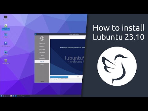 How to install Lubuntu 23.10