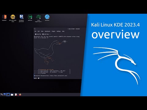 Kali Linux KDE 2023.4 overview | The most advanced Penetration Testing Distribution.