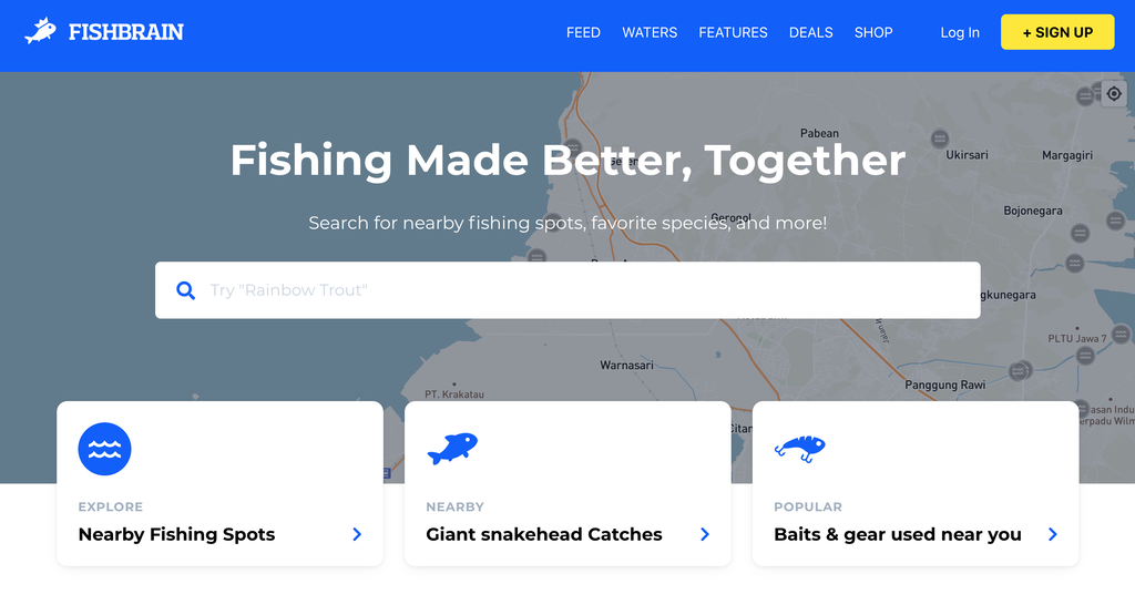 Fishbrain, a Social Network for Fishing Enthusiasts