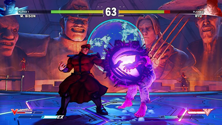 A villainous fight in a Street Fighter V screenshot.