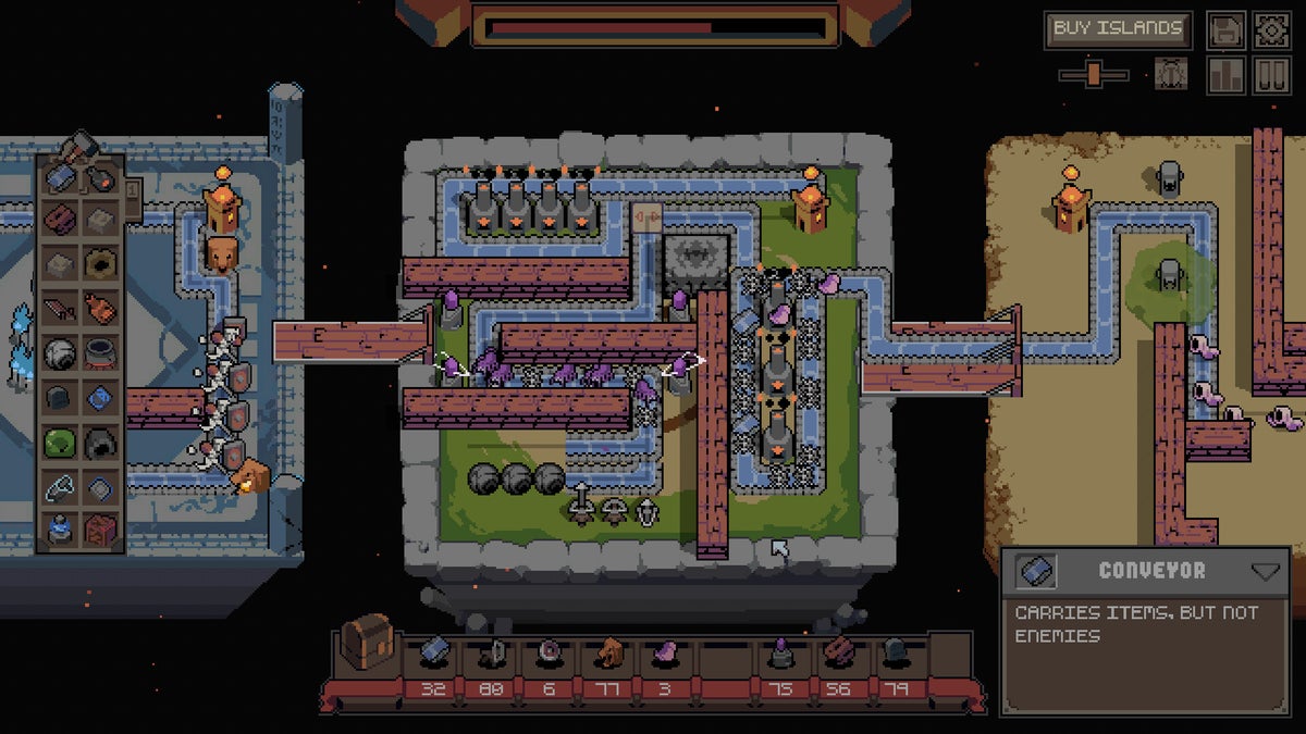 Mob Factory mixes tower defense and factory automation in a cute, horrifix mix