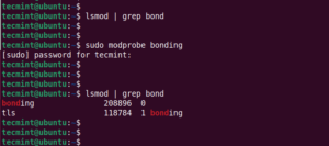 How to Create Network Bonding and Bridging in Ubuntu