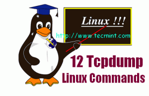 12 Tcpdump Commands - A Network Sniffer Tool