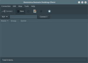 Remmina - A Remote Desktop Client and File Sharing for Linux