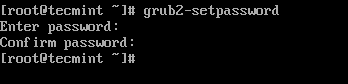 How to Set Password for Grub Bootloader in Linux