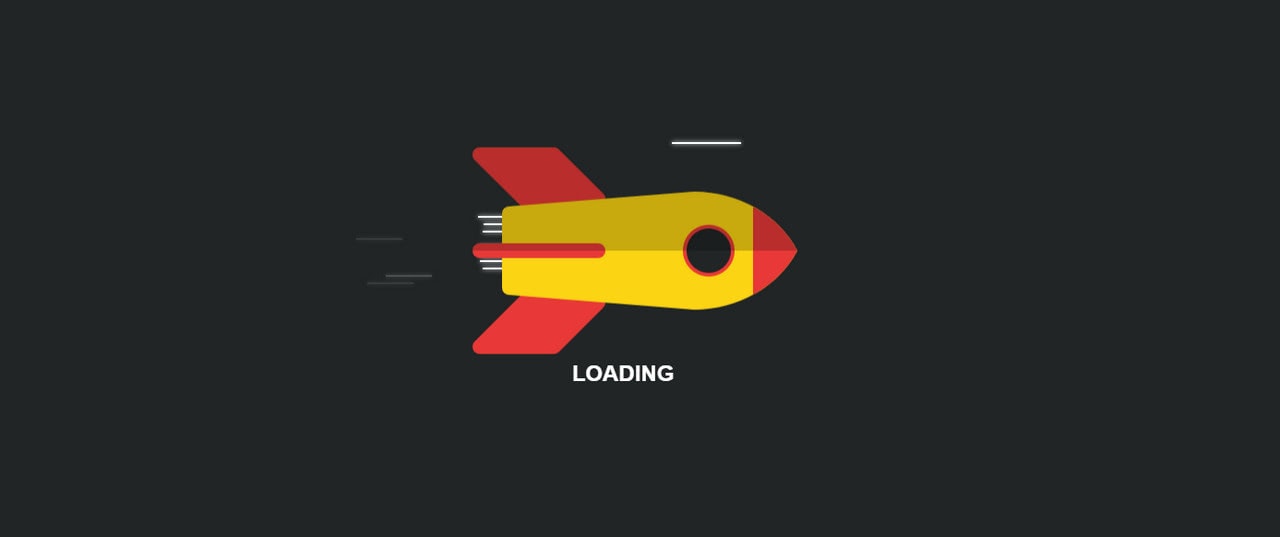 Rocket Loading Screen by Kilian Maret