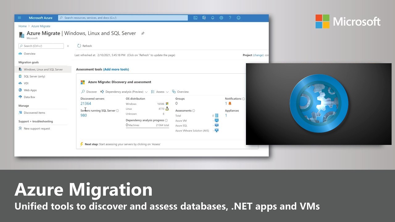 New unified tools for discovering and assessing SQL databases, .NET apps and VMs – Microsoft Mechanics video
