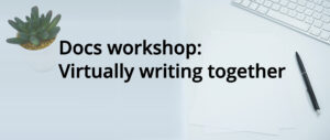 Docs workshop: Virtually writing together – Fedora Magazine