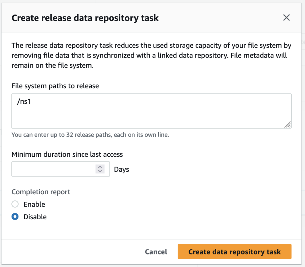 New — File Release for Amazon FSx for Lustre | Amazon Web Services ...