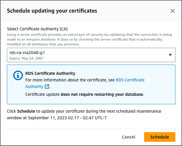 Rotate Your SSL/TLS Certificates Now – Amazon RDS and Amazon Aurora Expire in 2024 | Amazon Web Services