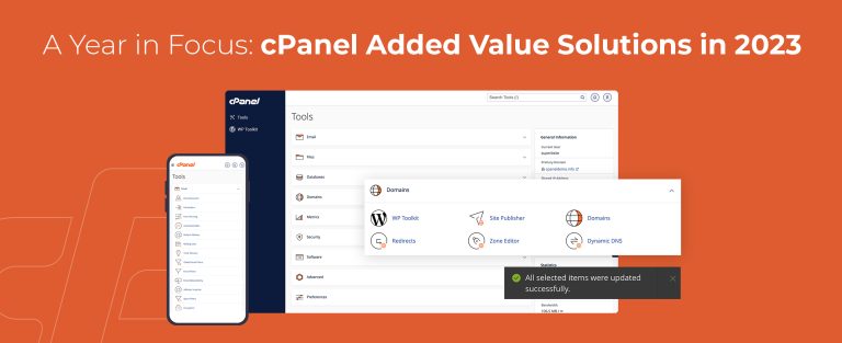A Year in Focus: cPanel Added Value Solutions in 2023 | cPanel Blog