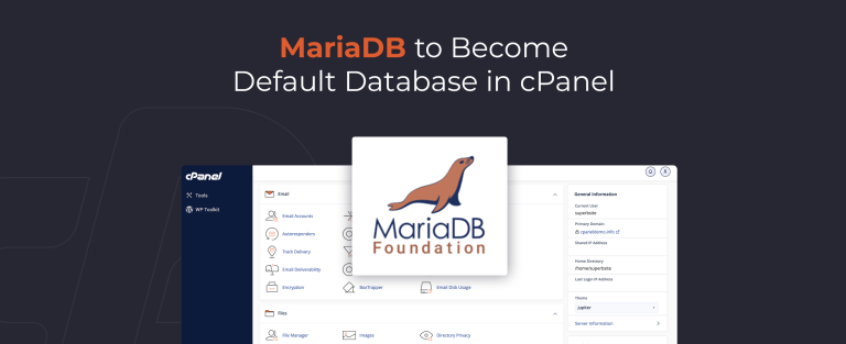 MariaDB Server to Become Default Database in cPanel | cPanel Blog
