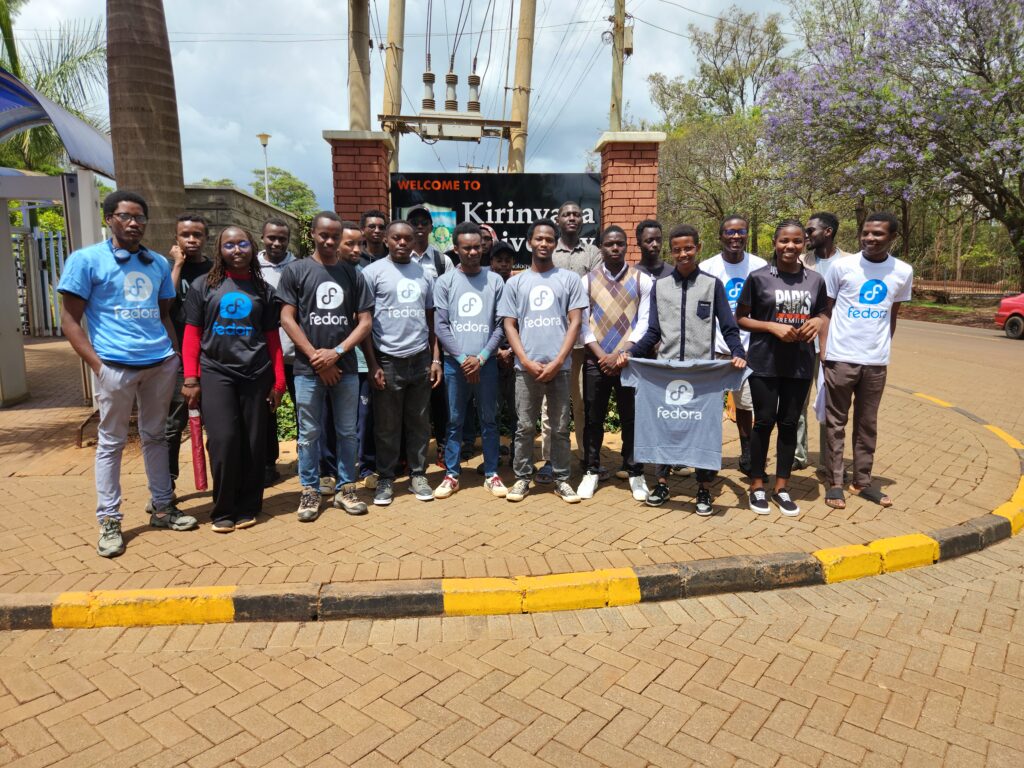 A group photo of students after the workshop